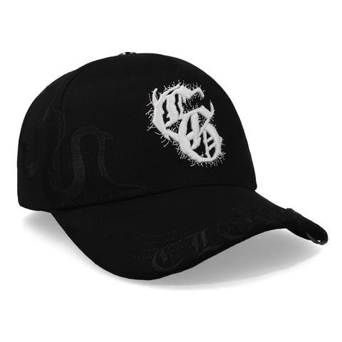 Gorra Clover Garments Dragon Negra Unitalla