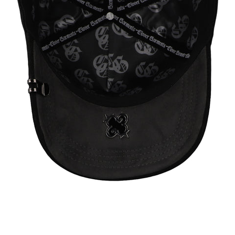 Gorra Clover Garments CLVR Games Negro Unitalla