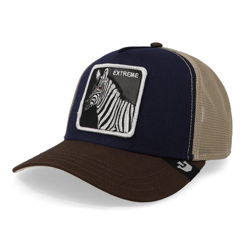 Gorra Goorin Bros V2 Zebra Azul Marino Unitalla