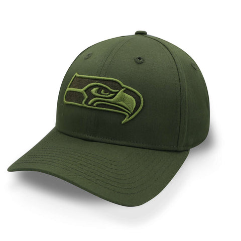 Gorra New Era 9Forty Seahawks Military Verde Unitalla