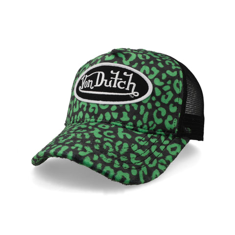 Gorra Von Dutch Vanimal Trucker Negro/Verde Unitalla