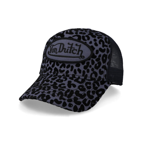 Gorra Von Dutch Von Flock Trucker Negro/Marino Unitalla
