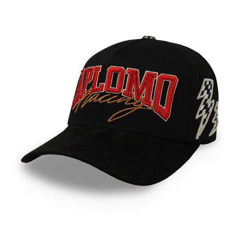 Gorra Aplomo Racing Negra Unitalla