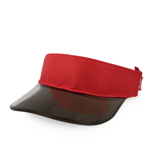 Gorra 2CAP Visor Rojo/Acrílico Negro Unitalla