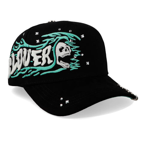 Gorra Clover Garments Skull Magic Negro Unitalla