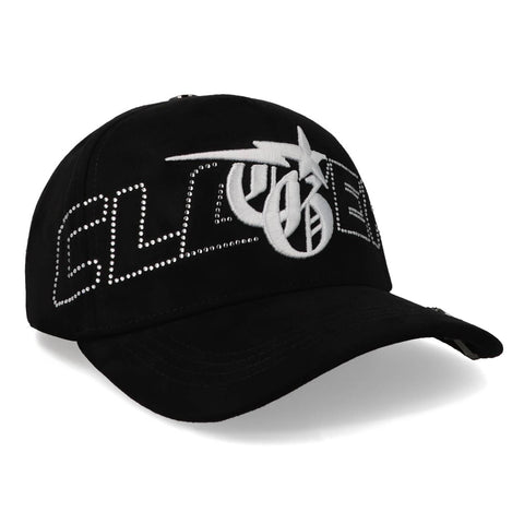 Gorra Clover Garments CLVR Crystals Negra Unitalla