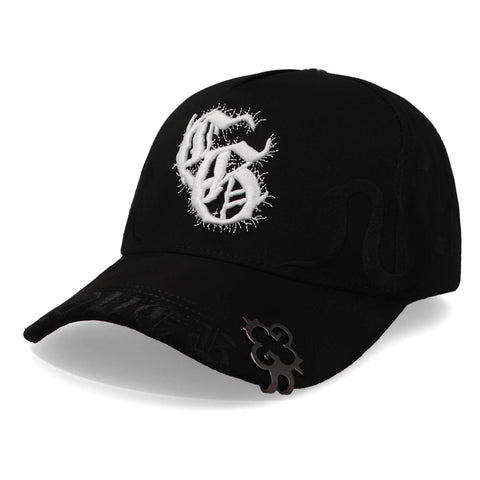 Gorra Clover Garments Dragon Negra Unitalla