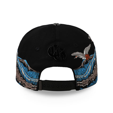 Gorra Clover Garments CLVR Ocean Negro Unitalla