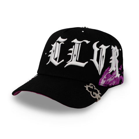 Gorra Clover Garments CLVR Skull Negro Unitalla