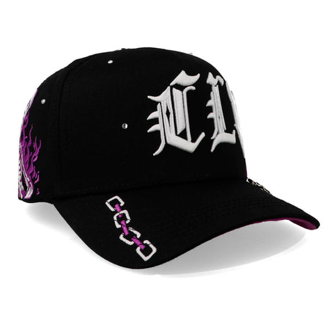 Gorra Clover Garments CLVR Skull Negro Unitalla