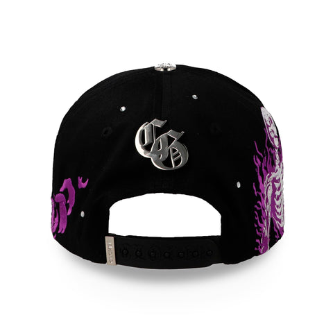 Gorra Clover Garments CLVR Skull Negro Unitalla