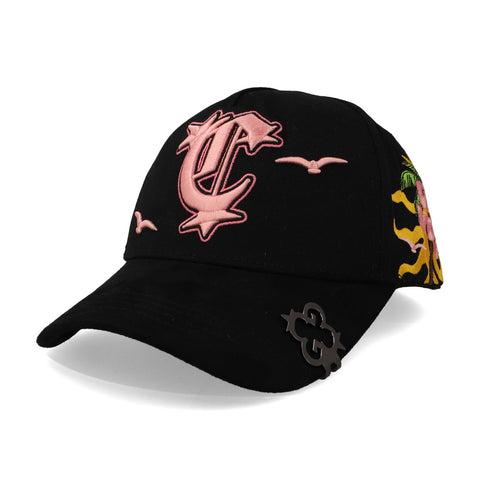 Gorra Clover Garments CLVR UVST Negro Unitalla