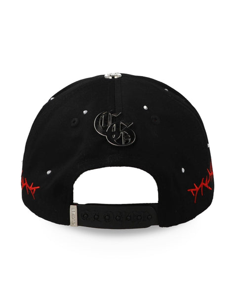 Gorra Clover Garments Houston Rojo/Negro Unitalla