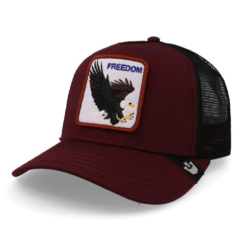 Gorra Goorin Bros The Freedom Eagle Vino Unitalla