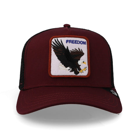 Gorra Goorin Bros The Freedom Eagle Vino Unitalla