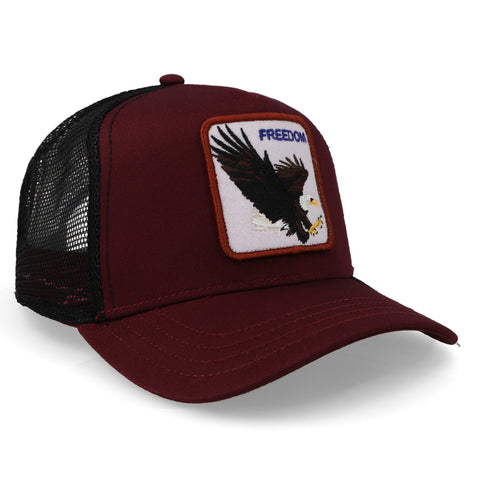 Gorra Goorin Bros The Freedom Eagle Vino Unitalla