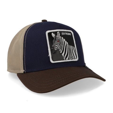 Gorra Goorin Bros V2 Zebra Azul Marino Unitalla