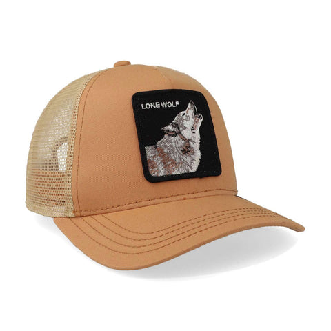 Gorra Goorin Bros Lone Wolf Truckin Malva Unitalla