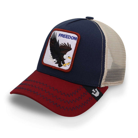 Gorra Goorin Bros The Freedom Eagle Índigo Unitalla