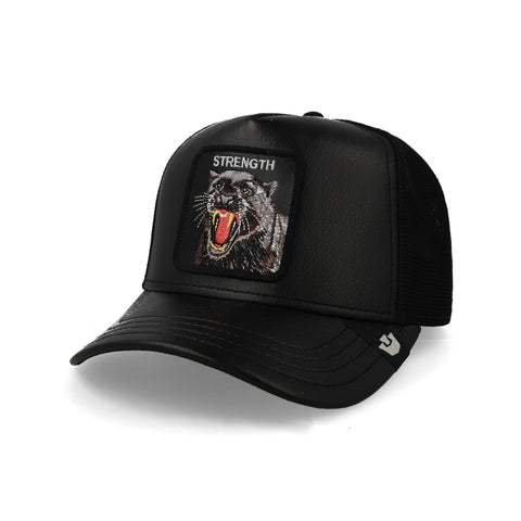 Gorra Goorin Bros Faux Leather Panther Unitalla