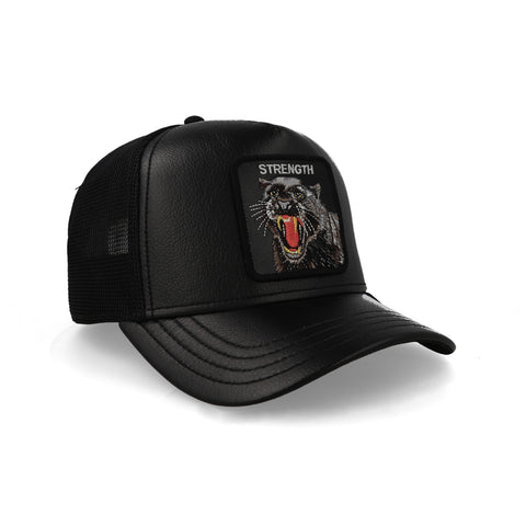 Gorra Goorin Bros Faux Leather Panther Unitalla