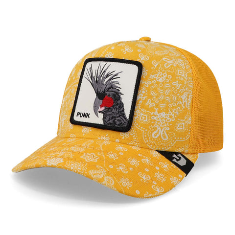 Gorra Goorin Bros Spray Paint Arch Amarillo Unitalla