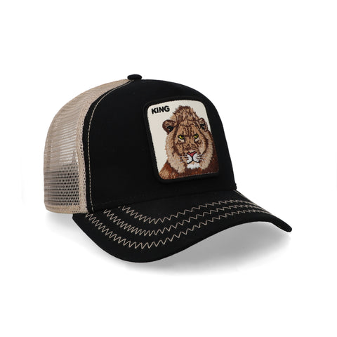 Gorra Goorin Bros The King Lion Gris Oscuro Unitalla