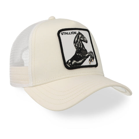 Gorra Goorin Bros The Stallion Blanco Nieve Unitalla