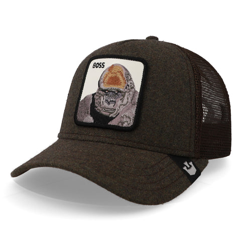 Gorra Goorin Bros Boss Energy Verde Oscuro Unitalla