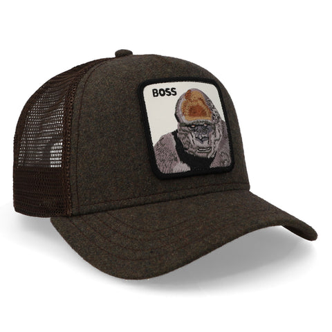 Gorra Goorin Bros Boss Energy Verde Oscuro Unitalla