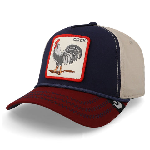 Gorra Goorin Bros All American Rooster 100 Marino Unitalla