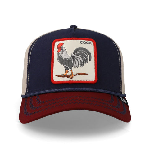 Gorra Goorin Bros All American Rooster 100 Marino Unitalla