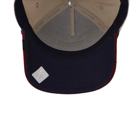 Gorra Goorin Bros All American Rooster 100 Marino Unitalla