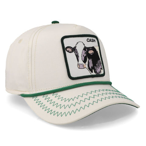 Gorra Goorin Bros Cash Cow 100 Blanco Unitalla