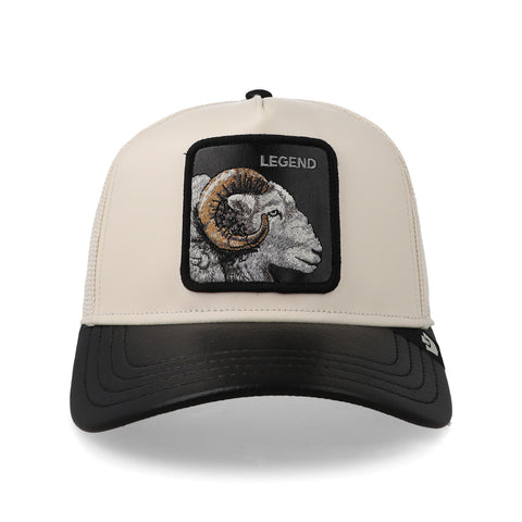 Gorra Goorin Bros Faux Leather Ram Unitalla