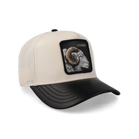 Gorra Goorin Bros Faux Leather Ram Unitalla