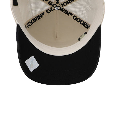 Gorra Goorin Bros Faux Leather Skull Unitalla