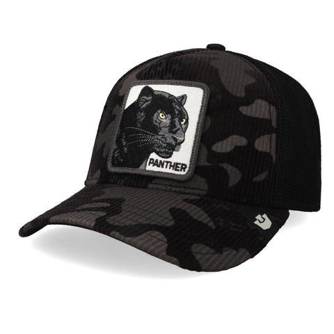 Gorra Goorin Bros Panther Camo Negro Unitalla