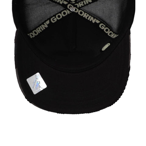 Gorra Goorin Bros Panther Camo Negro Unitalla