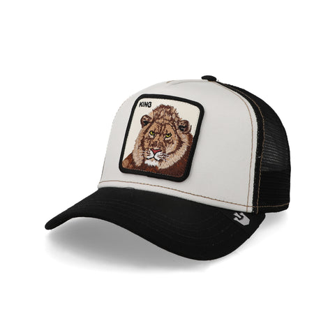 Gorra Goorin Bros The King Lion Negro/Blanco Unitalla