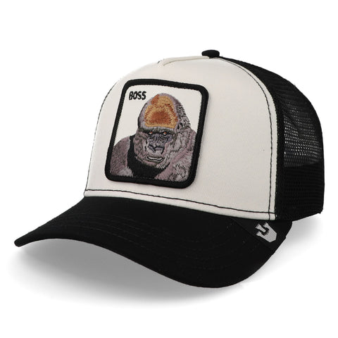 Gorra Goorin Bros The Boss Negro/Blanco Unitalla