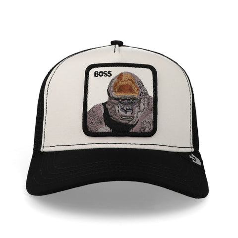 Gorra Goorin Bros The Boss Negro/Blanco Unitalla