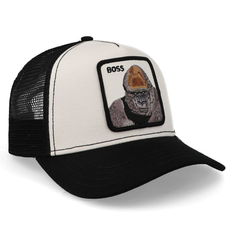 Gorra Goorin Bros The Boss Negro/Blanco Unitalla