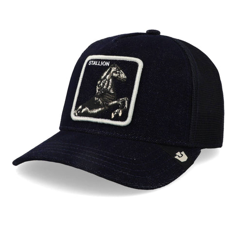 Gorra Goorin Bros Denim Stallion Mezclilla Oscura Unitalla