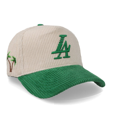 Gorra Reference Pana Los Angeles Natural/Verde Unitalla