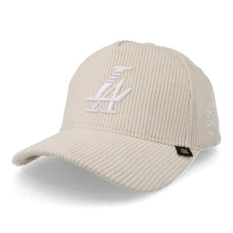 Gorra Reference Corduroy Los Angeles Natural Unitalla