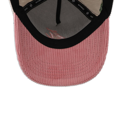 Gorra Reference Pana Los Angeles Natural/Rosa Unitalla