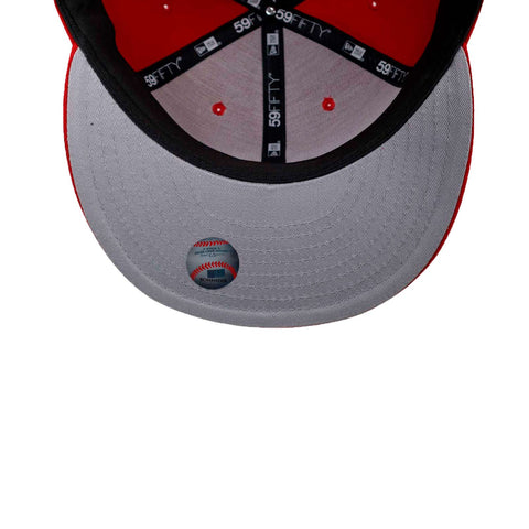 Gorra New Era 59Fifty MLB Yankees Basic Rojo Cerrada