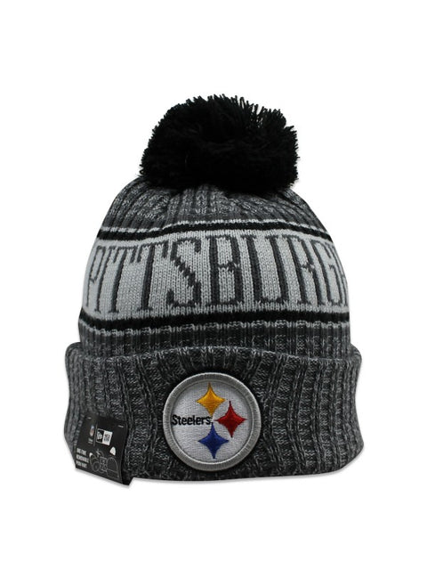 Beanie New Era NFL Steelers Sport Gris