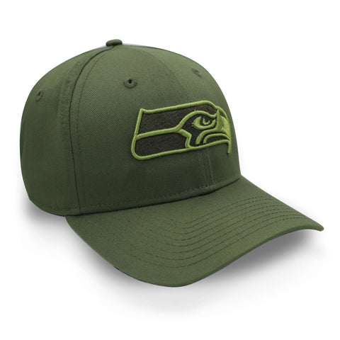 Gorra New Era 9Forty Seahawks Military Verde Unitalla